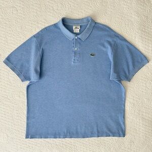 Lacoste Men's Polo Shirt 5191L Devanlay Classic Pique Light Blue Short Sleeve